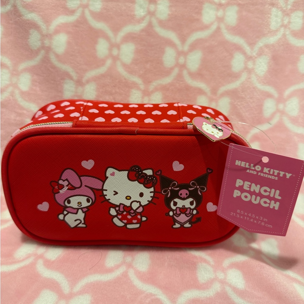 Hello Kitty Pouch with Sanrio Characters